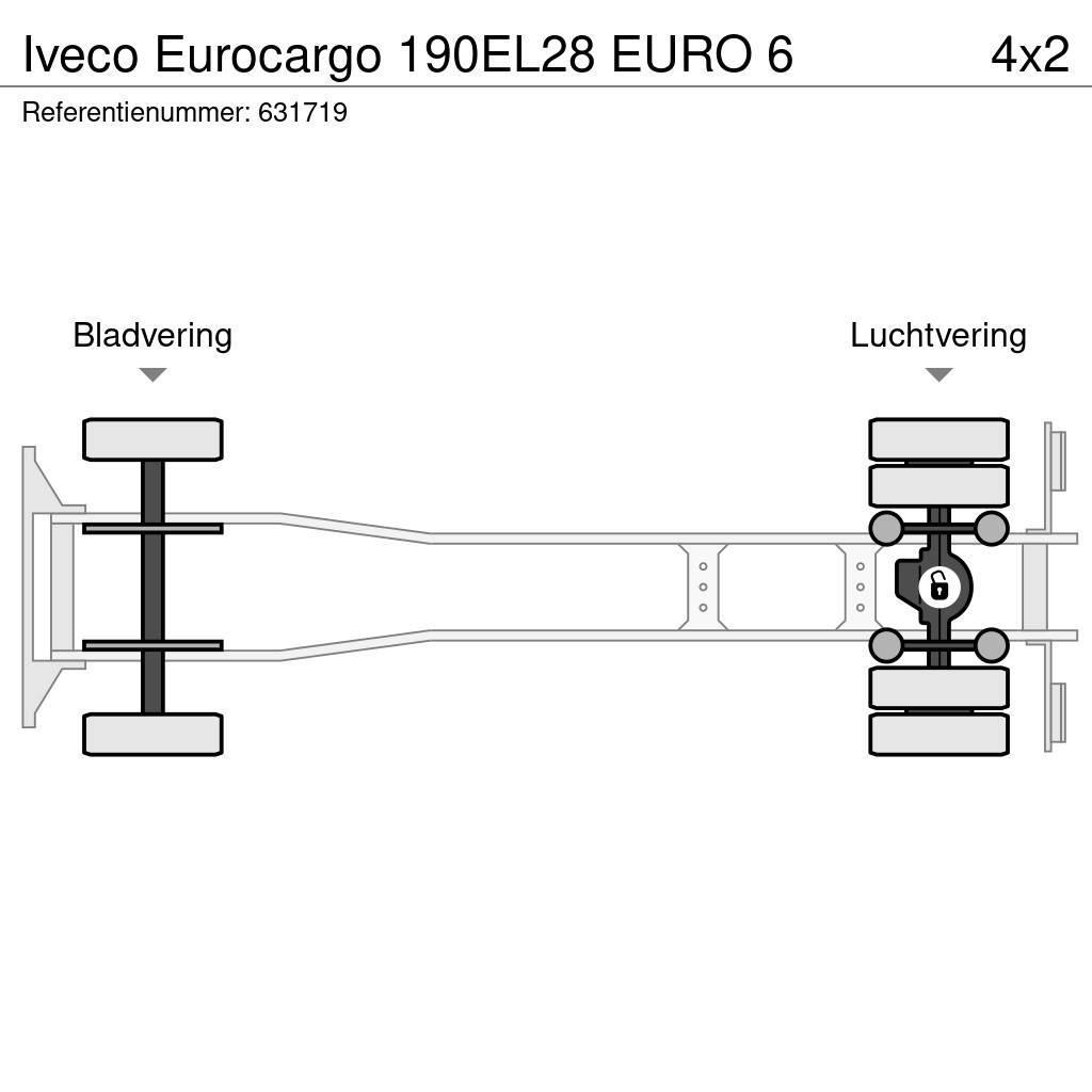 Iveco Eurocargo 190EL28 EURO 6 Camiones caja cerrada