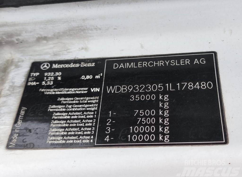 Mercedes-Benz Actros 3241K/45 8X4M / OM501 Engine sold / Gearbox Chasis y suspención