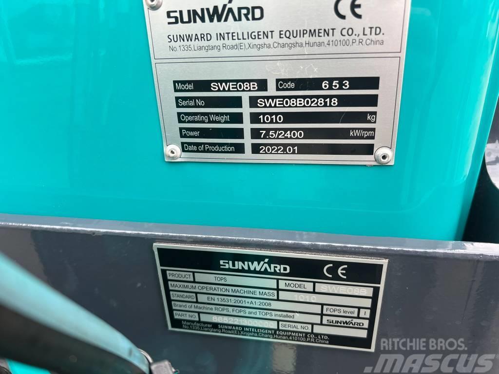 Sunward SWE08B minikraan Mini excavadoras < 7t