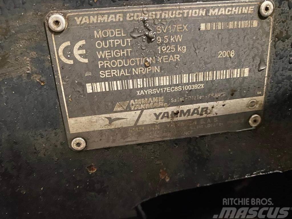 Yanmar SV17SXE Palas cargadoras frontales