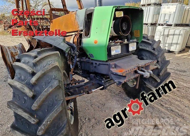 Deutz spare parts Agrostar 6.61 blok wał obudowa skrzyni Otros accesorios para tractores