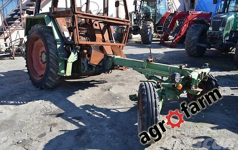 Fendt spare parts części używane silnik wał skrzynia mos Otros accesorios para tractores