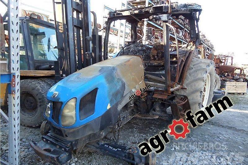 New Holland TS125A 115 transmission, engine, axle, getriebe, m Otros accesorios para tractores