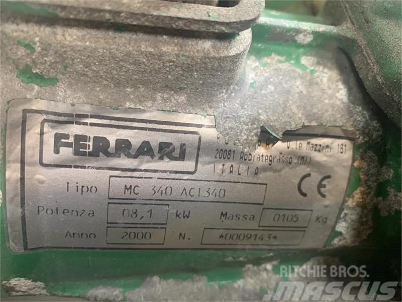 Ferrari 340 benzin med 1 meter kost Tractores compactos