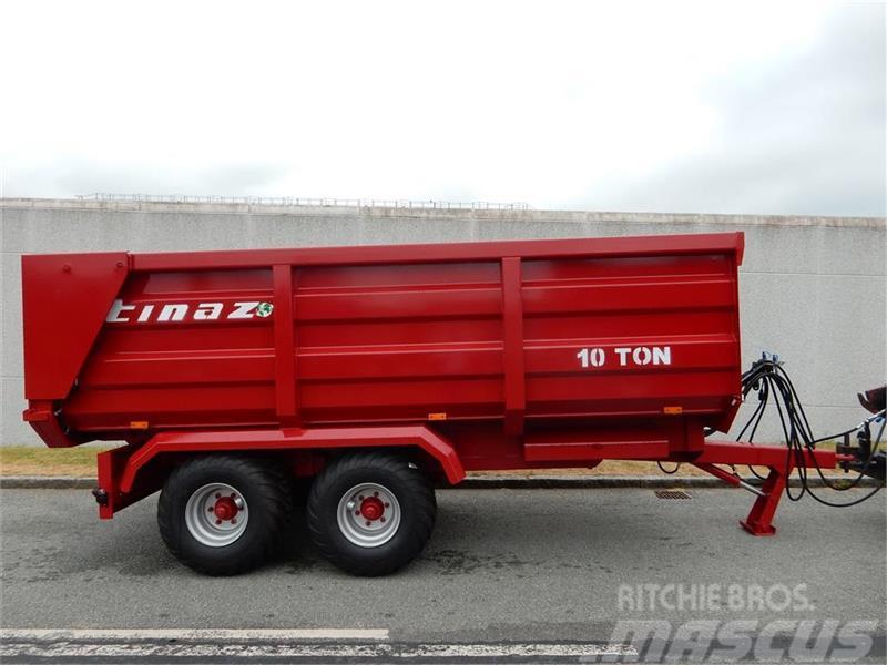 Tinaz 10 tons bagtipvogn med hydr. bagklap Remolques volquete