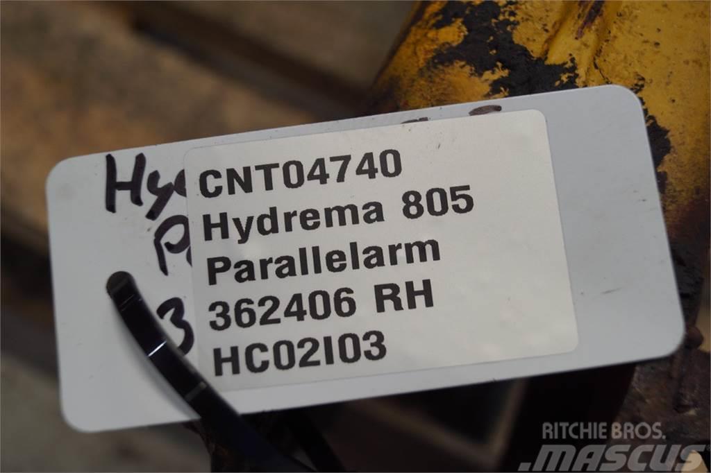 Hydrema 805 Plataformas y cucharones
