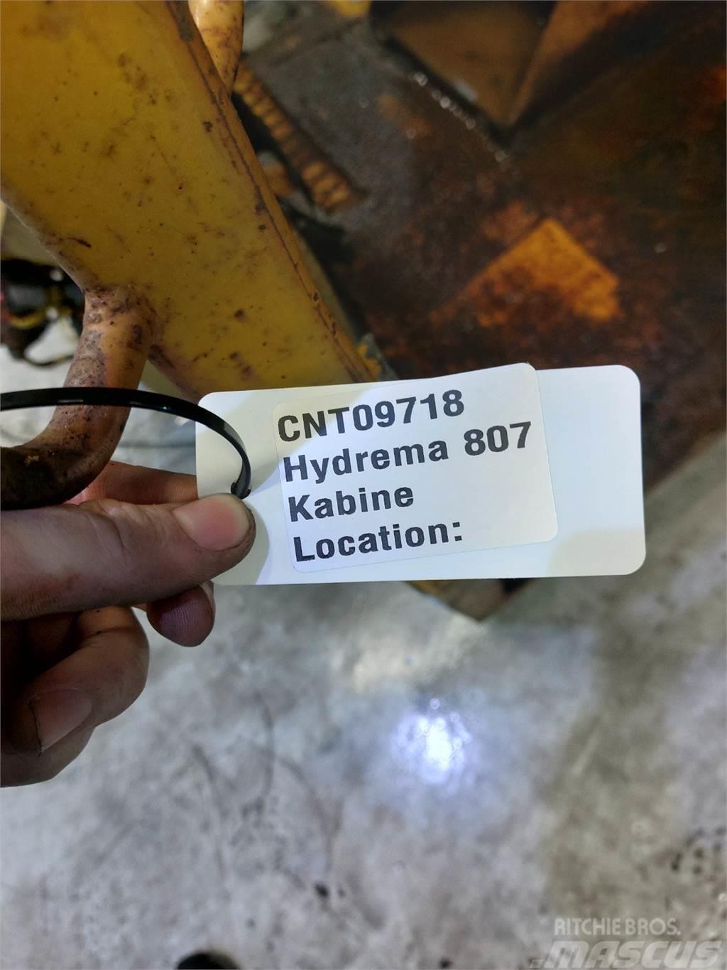 Hydrema 807 Cabinas e interior