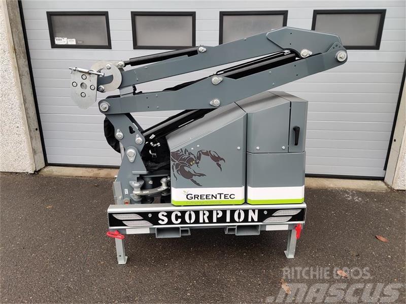 Greentec Scorpion 430 Basic Front Hydraulisk trukket (til l Cortasetos