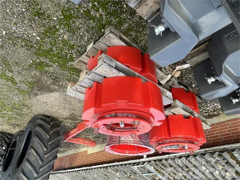 Fendt 2 X 1000 KG hjulvægte Otros accesorios para tractores