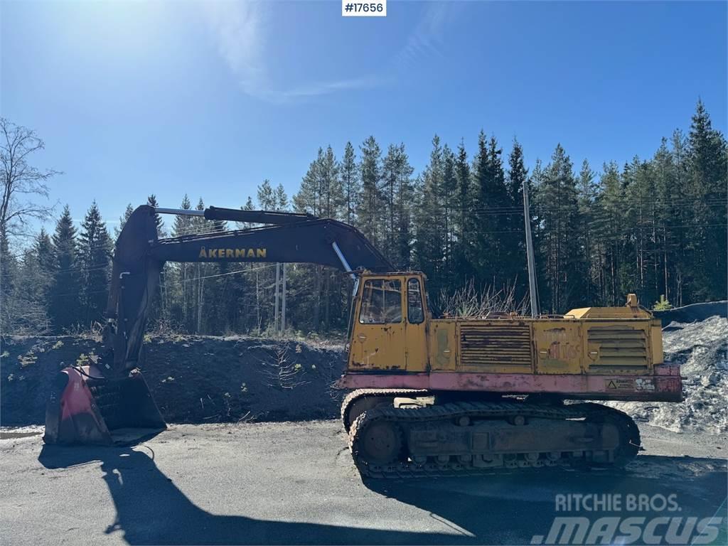 Åkerman H16c crawler excavator w/ Alu sieve bucket and too Excavadoras de cadenas