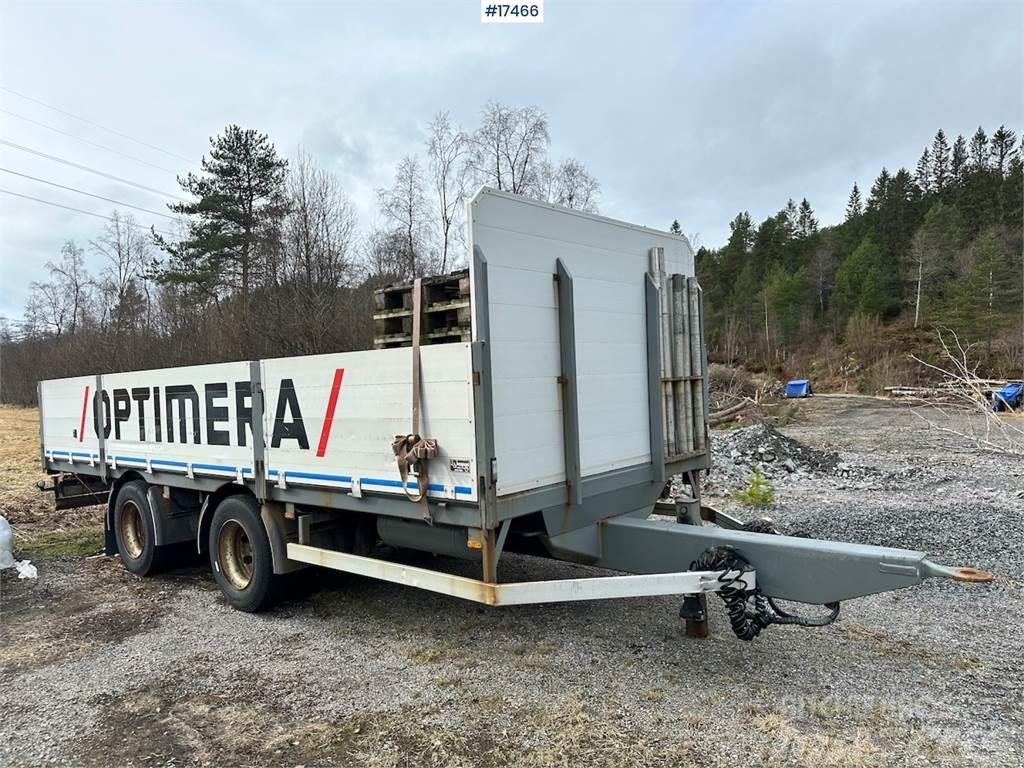  Hengsrød 2 axle trailer. Otros remolques