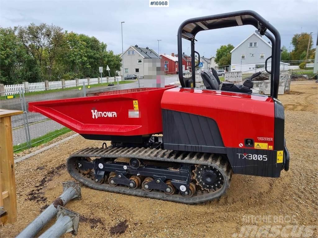 Hinowa TX 3005 dumper w/ only 139 hours! Dúmpers articulados