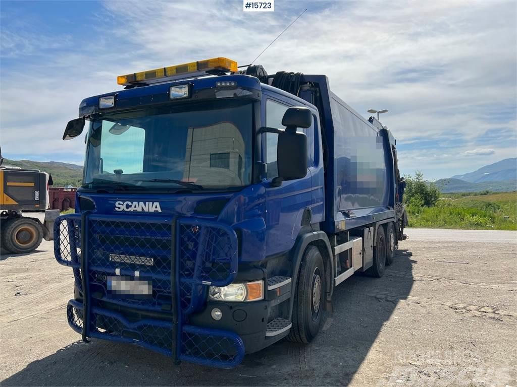 Scania P400 6x2 compactor truck, REP OBJECT Camiones de basura