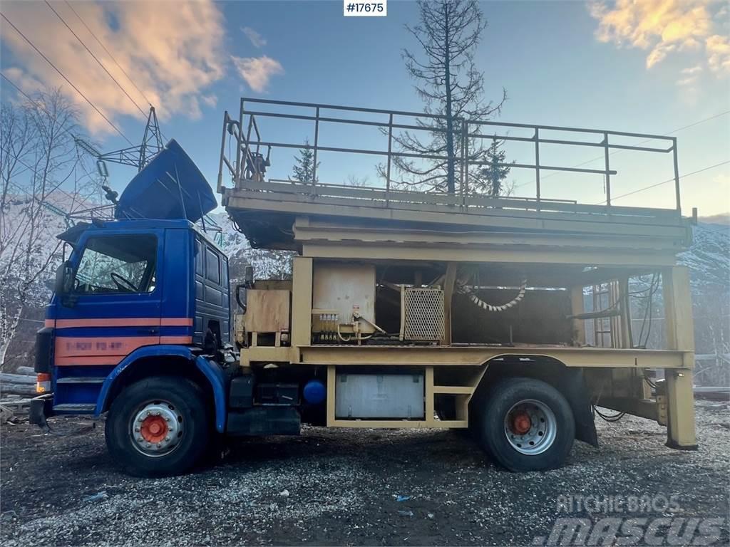 Scania P93m lift truck (motor equipment) Plataformas sobre camión