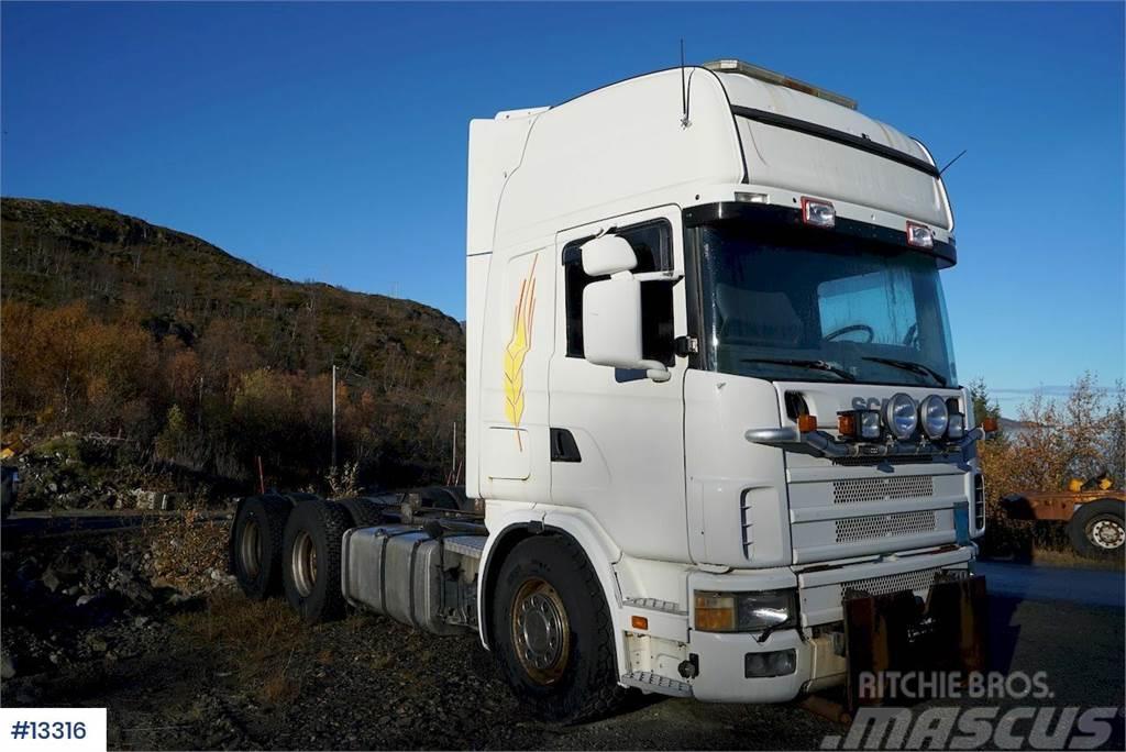 Scania R124 470 6x2 snow rigged Chassis Camiones chasis