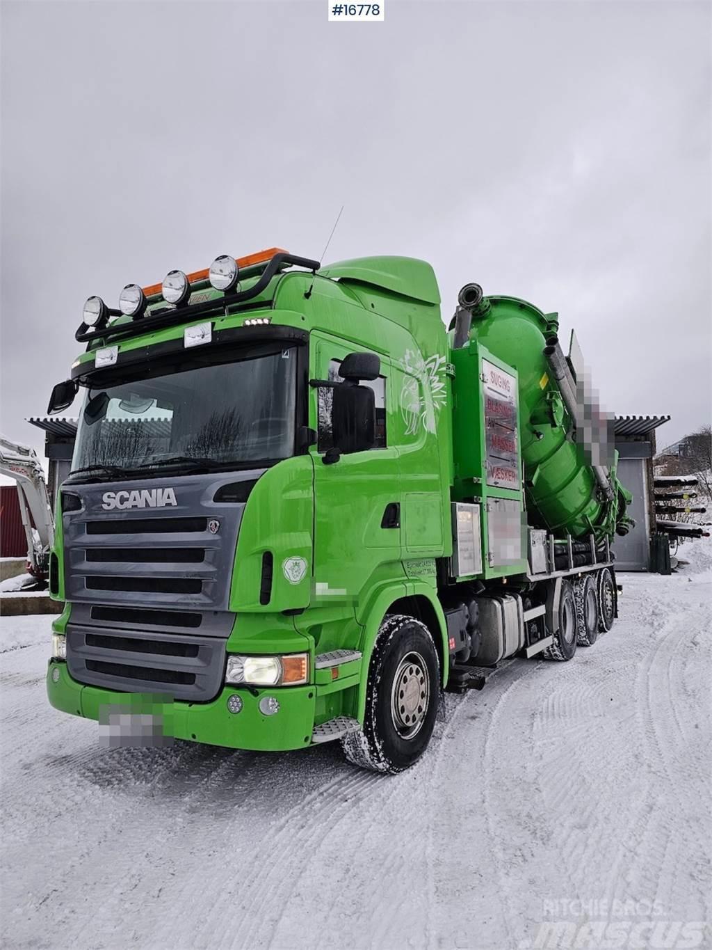 Scania R420 tridem 8x4 super suction w/only 1 owner Vehículos - Taller