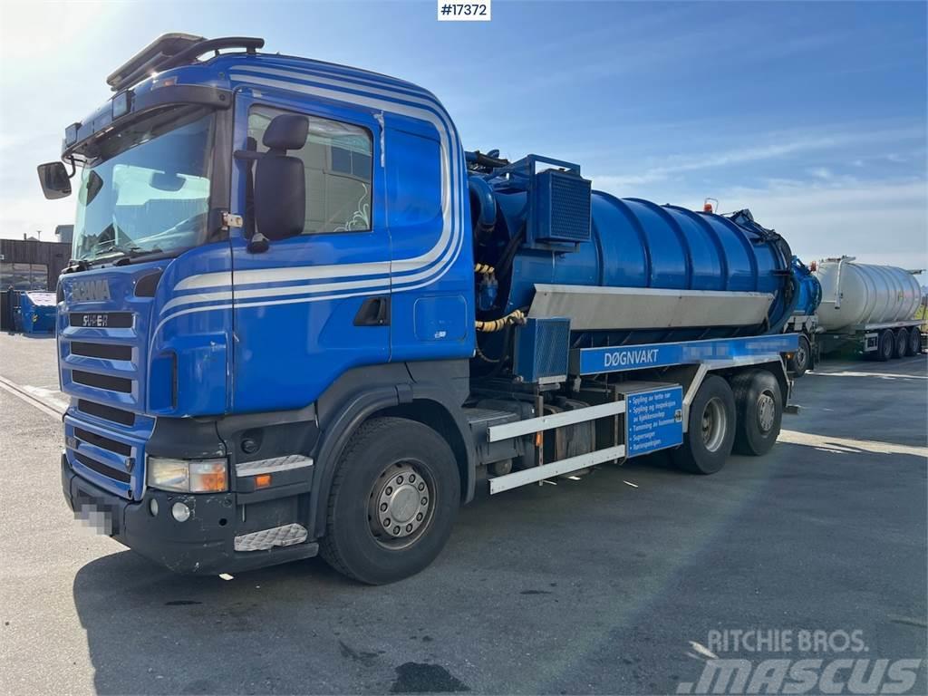 Scania R500 6x2 vacuum/flush truck Vehículos - Taller