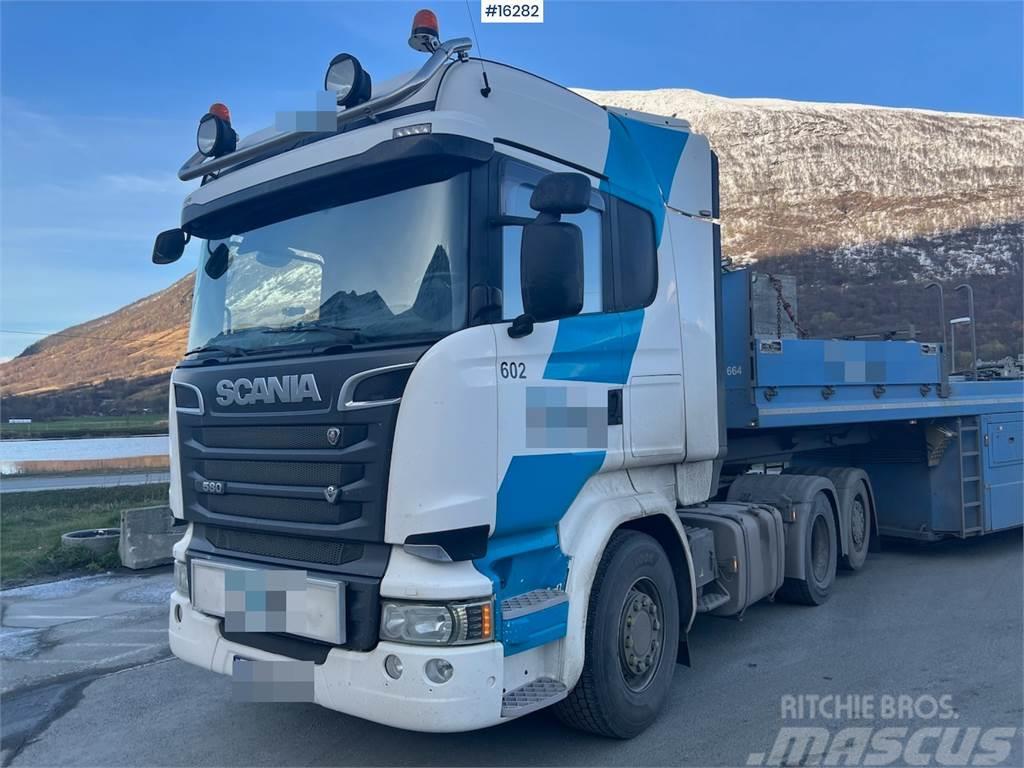 Scania R580 6x2 tractor unit w/ Euro 6 SEE VIDEO Cabezas tractoras