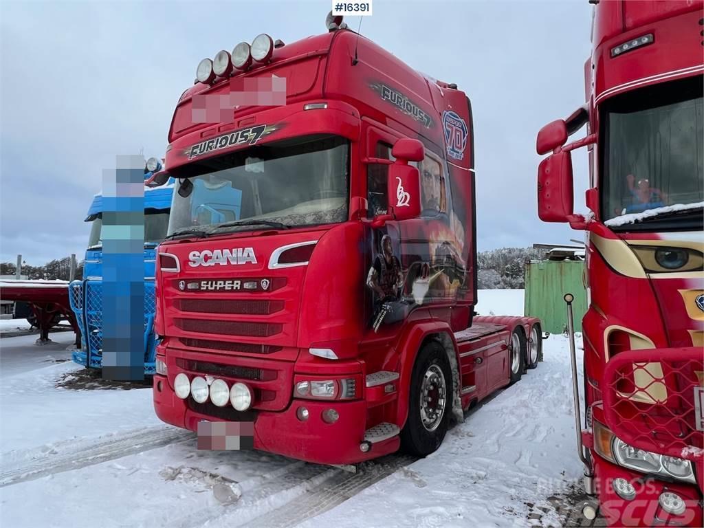 Scania R580 6x2 tractor unit w/ hydraulics Cabezas tractoras
