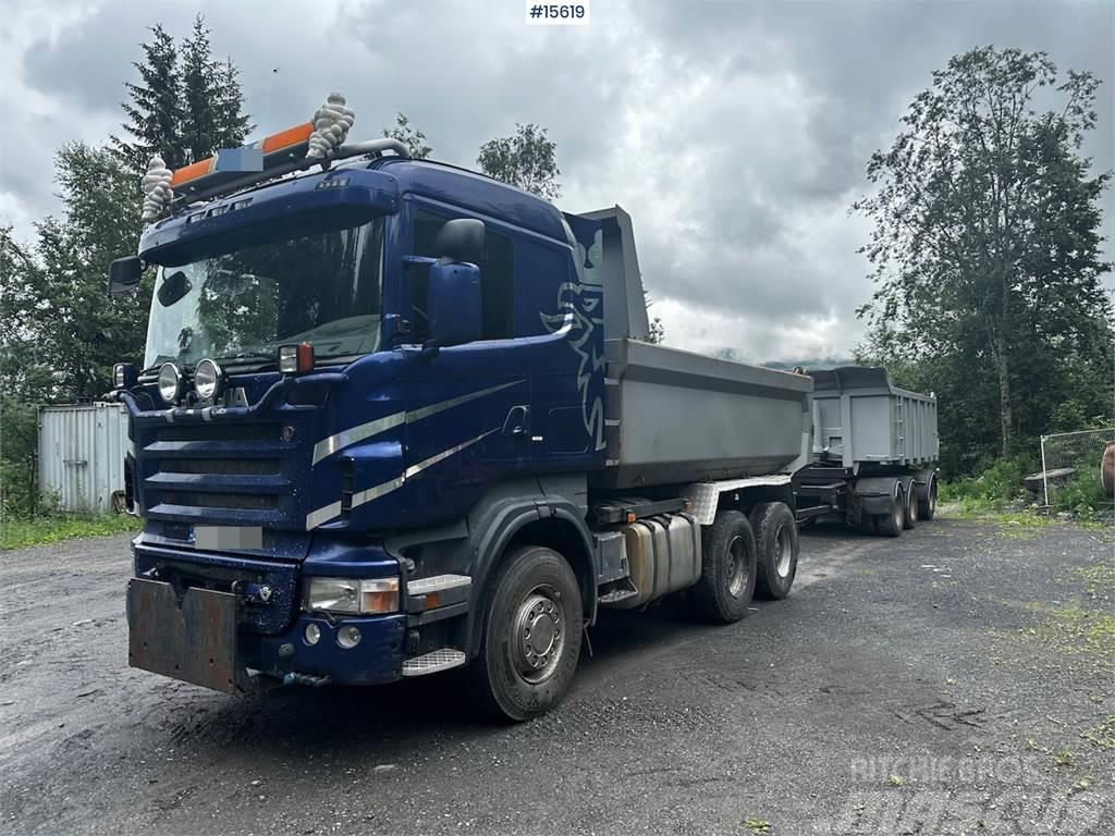 Scania R620 6x4 Plow rig Tipper - full steel - manual w/  Camiones bañeras basculantes o volquetes