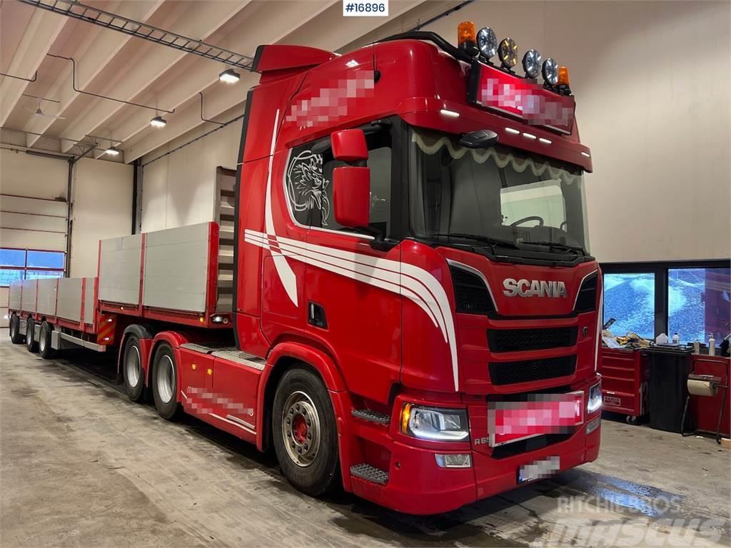 Scania R650 6x4 tow truck w/ hydraulics WATCH VIDEO Cabezas tractoras