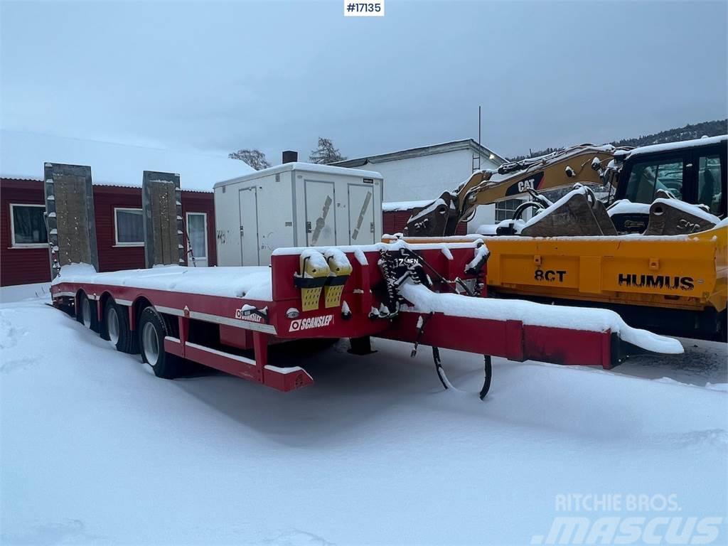  Scanslep machine trailer w/ hydraulic driving brid Otros remolques
