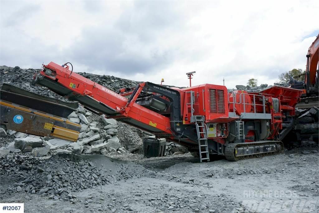 Terex Finlay J-1175 Jaw crusher with magnetic band. Few hours Trituradoras