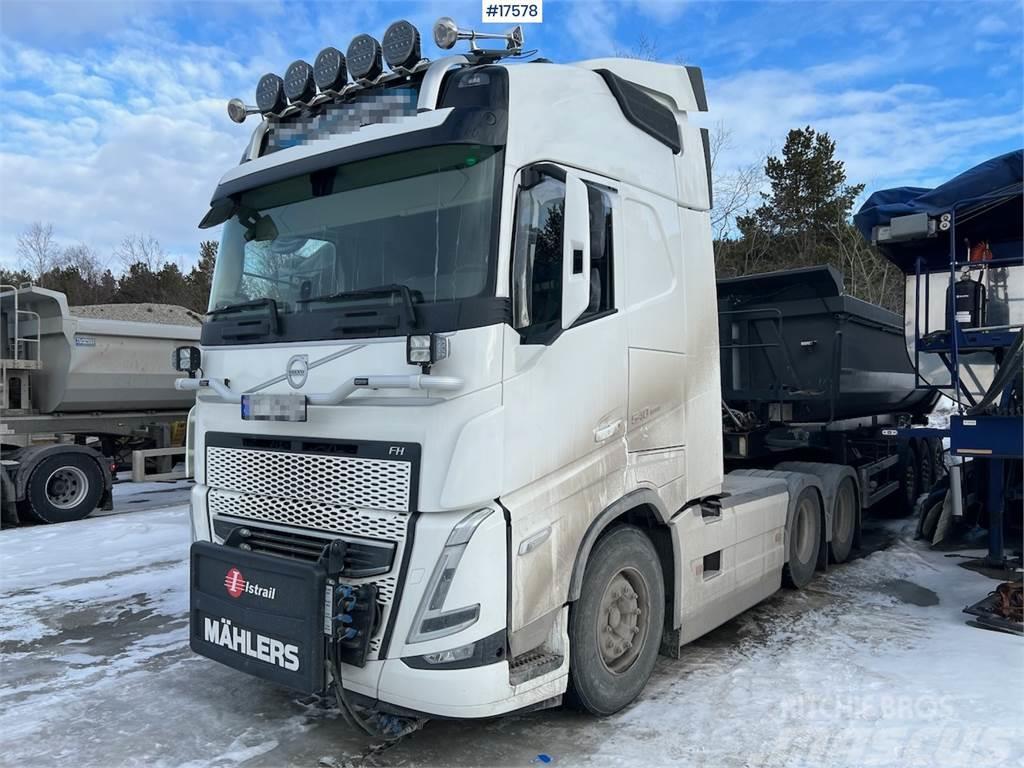 Volvo FH 540 6x4 Plow rig tractor w/ hydraulics and only Cabezas tractoras