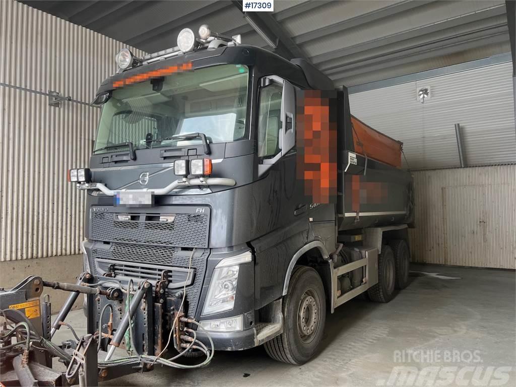 Volvo Fh 540 6x4 plow rigged tipper truck WATCH VIDEO Camiones bañeras basculantes o volquetes