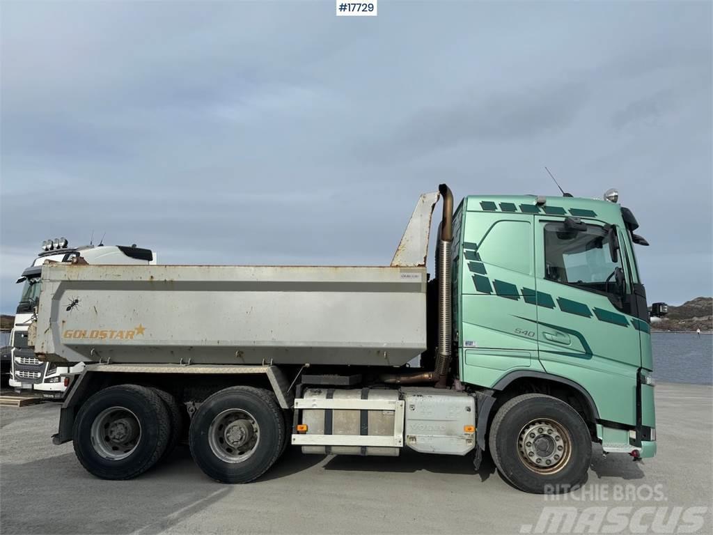 Volvo fh 540 6x4 plow rigged tipper. Euro 6. WATCH VIDEO Camiones bañeras basculantes o volquetes