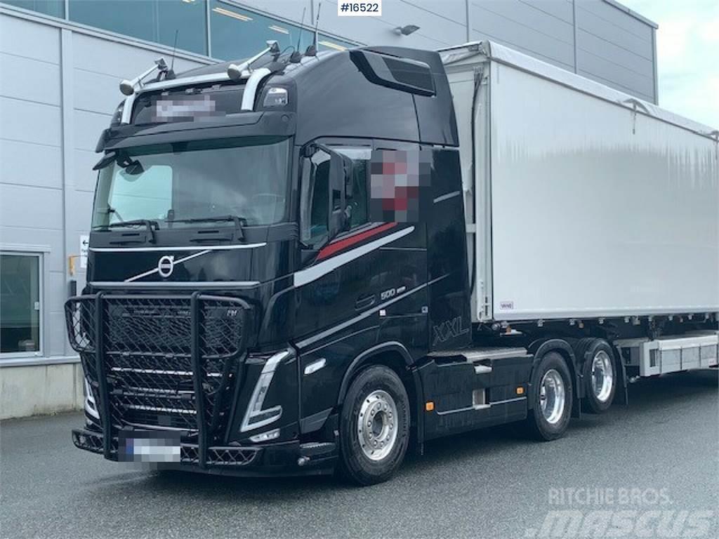 Volvo FH500 6x2 truck with hyd. XXL cabin and only 56,50 Cabezas tractoras