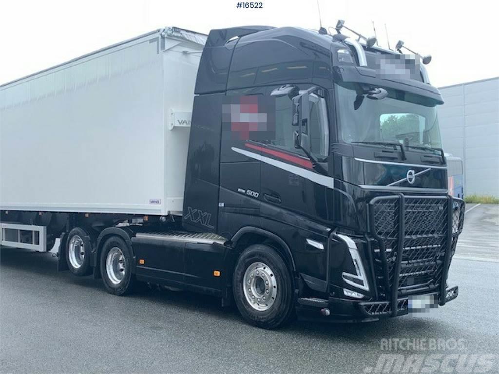 Volvo FH500 6x2 truck with hyd. XXL cabin and only 56,50 Cabezas tractoras