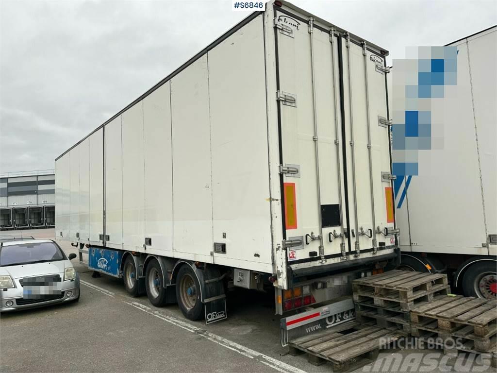 Ekeri L-3 Refrigerated trailer with opening side Remolques isotermos/frigoríficos