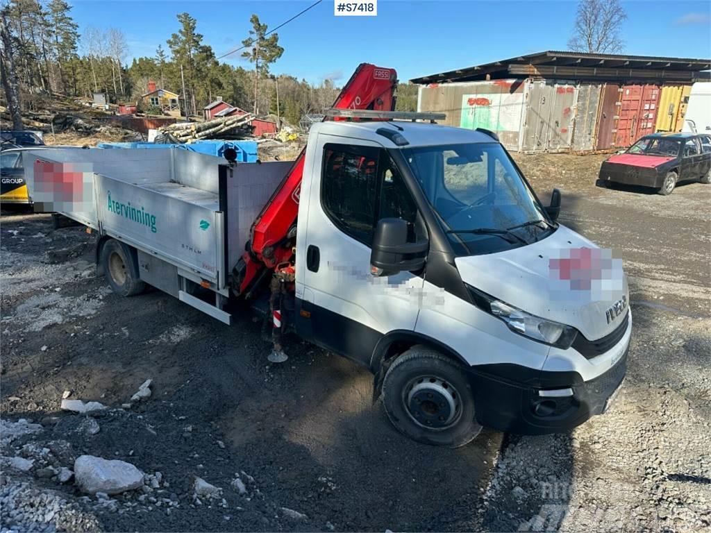 Iveco Daily 70C18H Crane truck with FASSI F70B.1.24 Camiones grúa