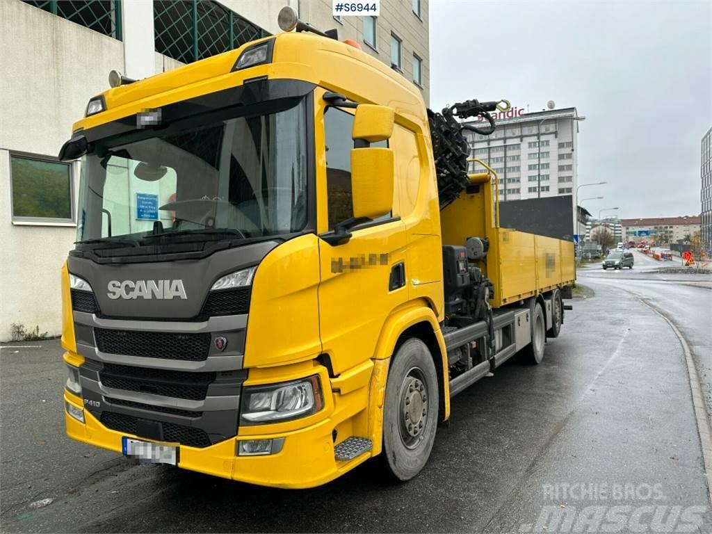 Scania P410 6x2 Camiones grúa