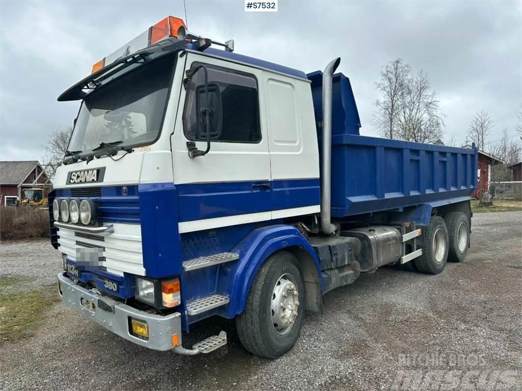 Scania R113 Tipper truck SEE VIDEO Camiones bañeras basculantes o volquetes
