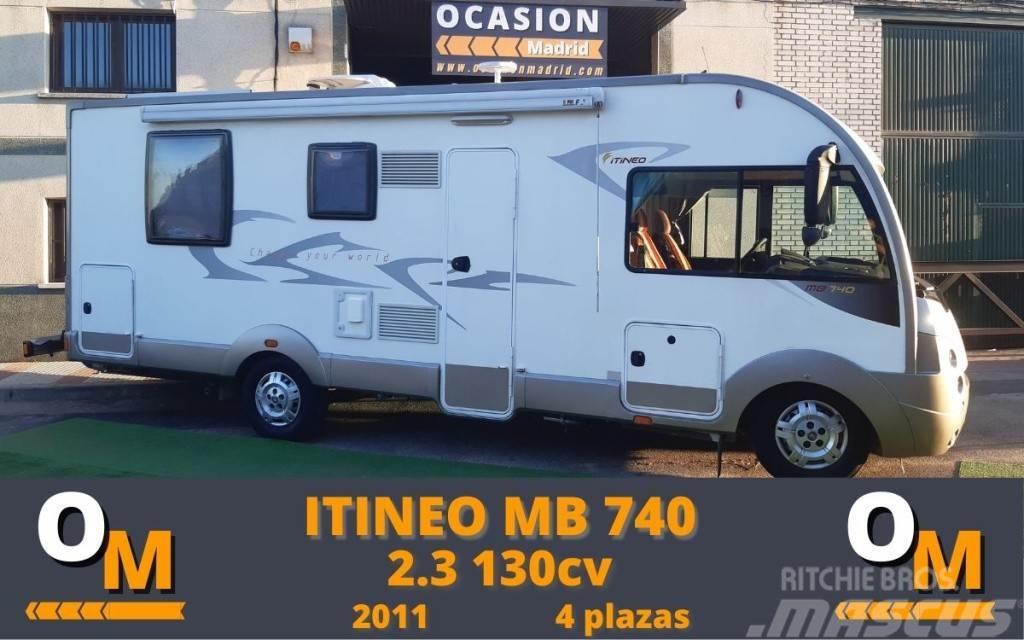  Autocaravan Integral Itineo MB740 Autocaravanas y caravanas