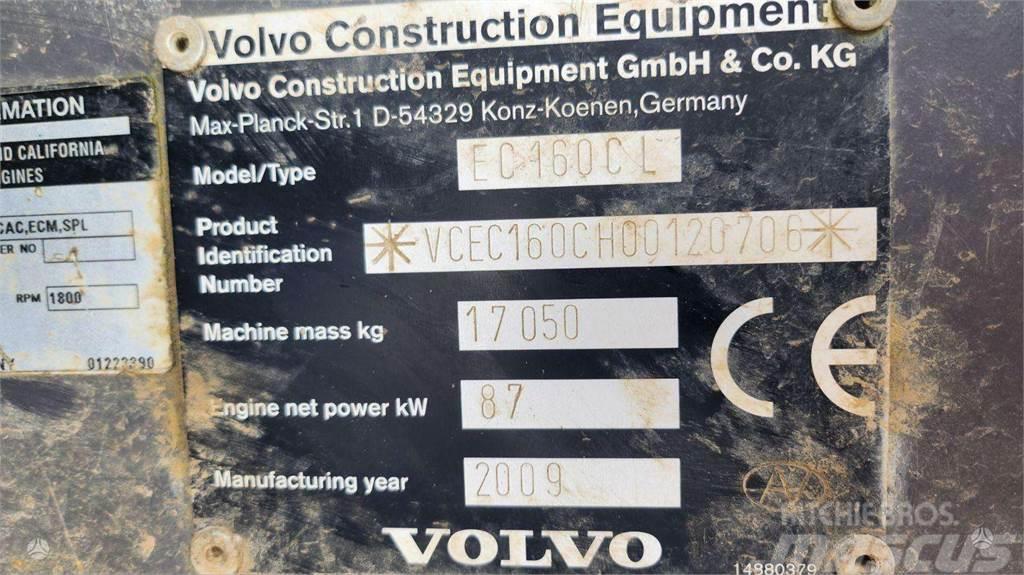 Volvo EC 160 CL + ROTOTILT + 3 BUCKE Excavadoras de cadenas