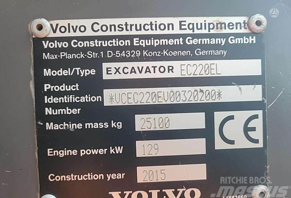 Volvo EC220E Excavadoras de cadenas