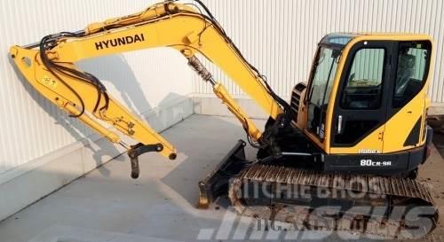 Hyundai Robex 80CR-9A Excavadoras de cadenas
