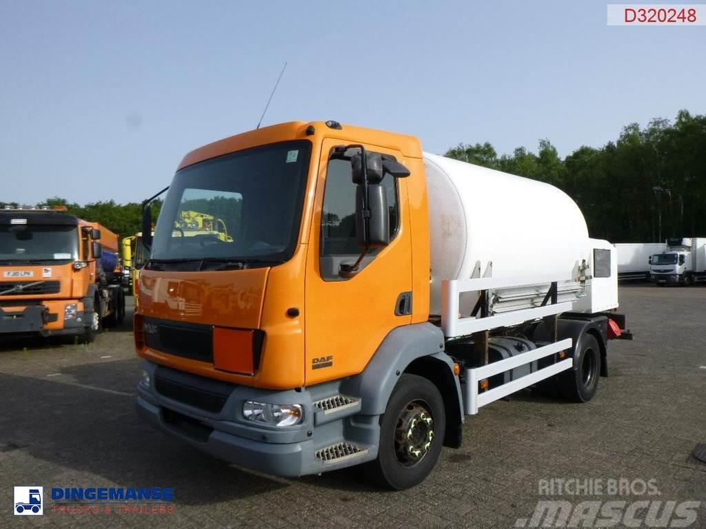 DAF LF 55.180 4x2 RHD ARGON gas truck 5.9 m3 Camiones cisterna