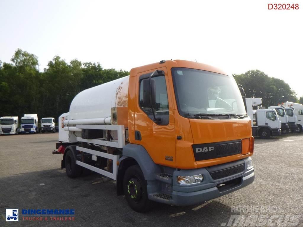 DAF LF 55.180 4x2 RHD ARGON gas truck 5.9 m3 Camiones cisterna