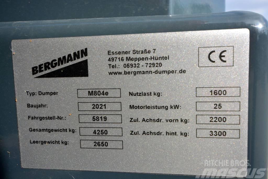 Bergmann M804e elektrisch Dúmpers articulados