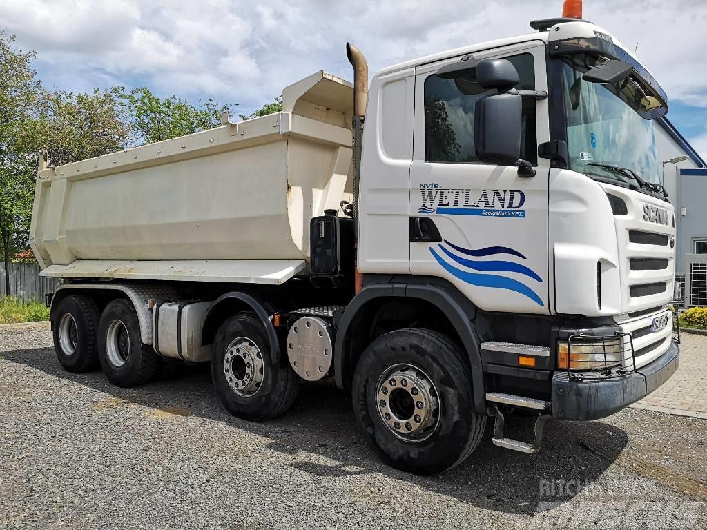 Scania G 480, 8x4 Camiones bañeras basculantes o volquetes