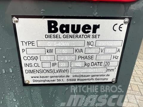 Bauer GFS-40 kW Generadores diesel