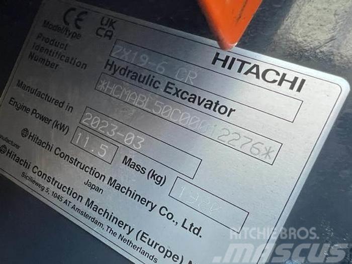 Hitachi ZX 19-6 Mini excavadoras < 7t