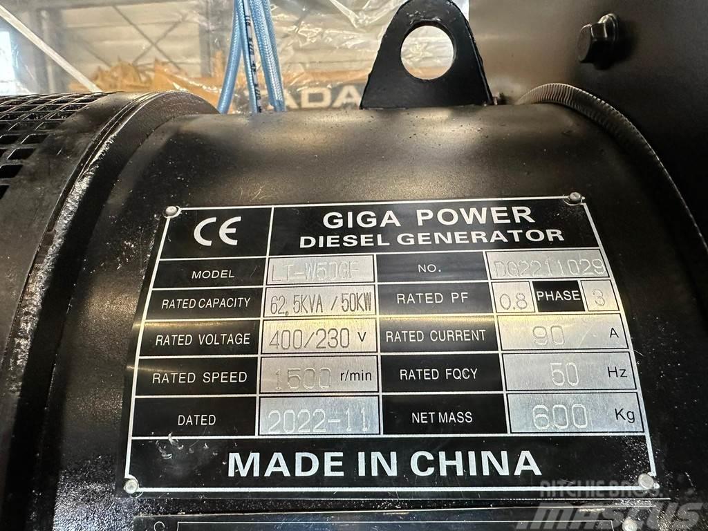  Giga power LT-W50GF 62.50KVA open set Otros generadores