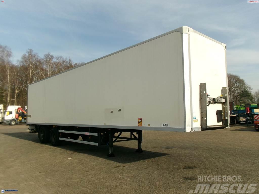 Groenewegen Closed box trailer 89 m3 Semirremolques con carrocería de caja