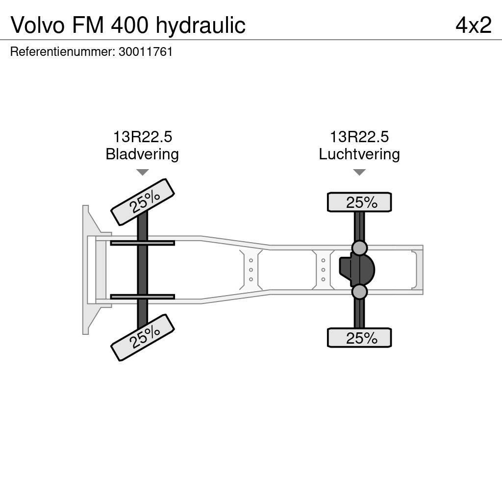 Volvo FM 400 hydraulic Cabezas tractoras