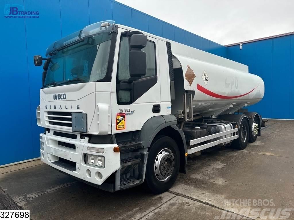Iveco Stralis 310 FUEL, 6x2, AT, 18540 Liter, 5 Comp, Ma Camiones cisterna